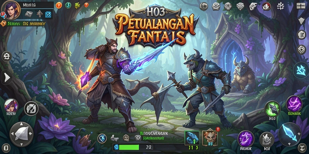 Tampilan antarmuka H03 yang menarik dan informatif.