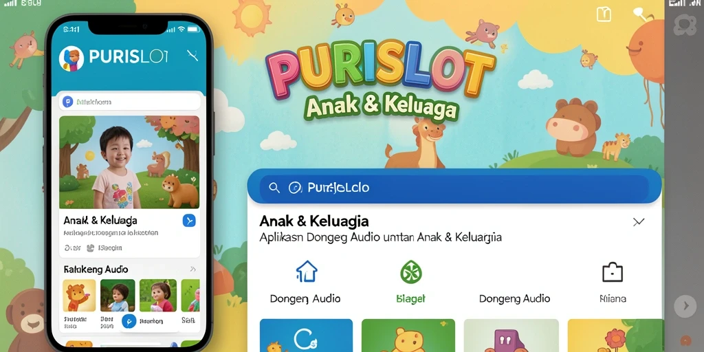 Screenshot aplikasi PURISLOT menampilkan antarmuka pengguna yang ramah dan fungsional.